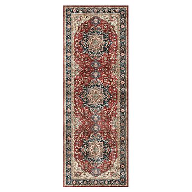 Gertmenian Crystal Soha Blue Area Rug