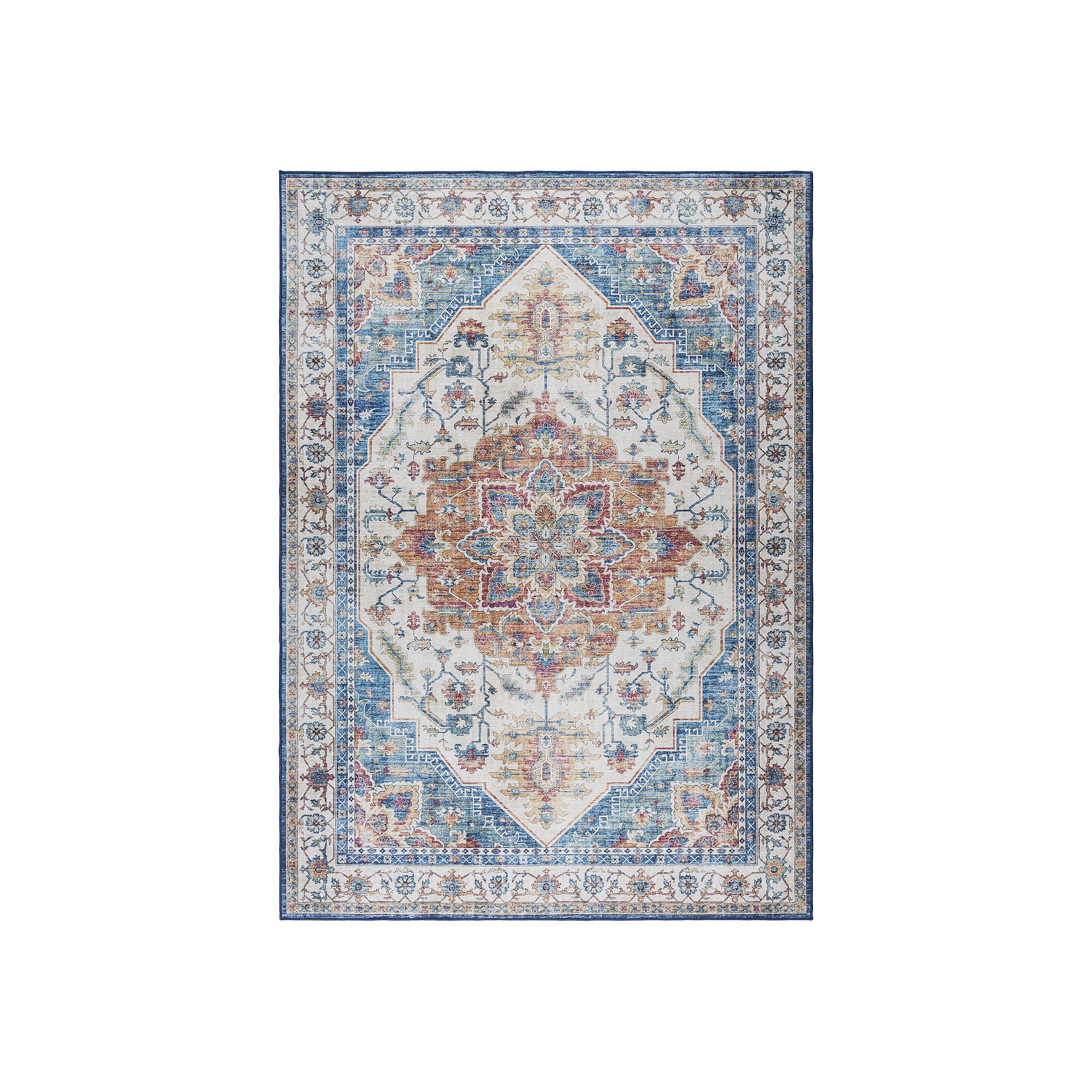 Gertmenian Crystal Soha Blue Area Rug