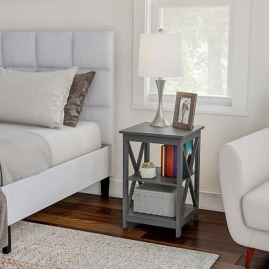 Lavish Home Modern Style Sofa Side Table