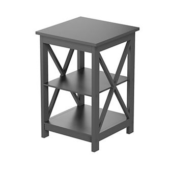 Lavish Home Modern Style Sofa Side Table