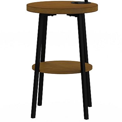 Lavish Home Mid-Century Modern Nightstand/Side Table