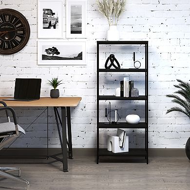 Lavish Home 5-Tier Bookshelf