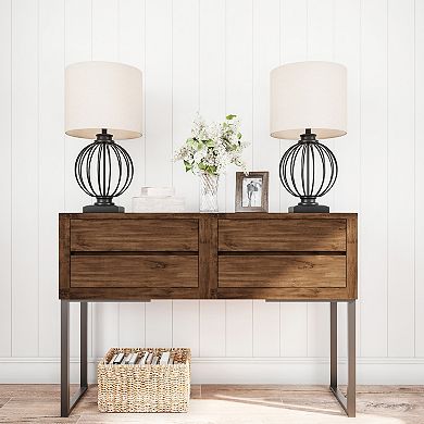 Lavish Home Modern Table Lamps Set