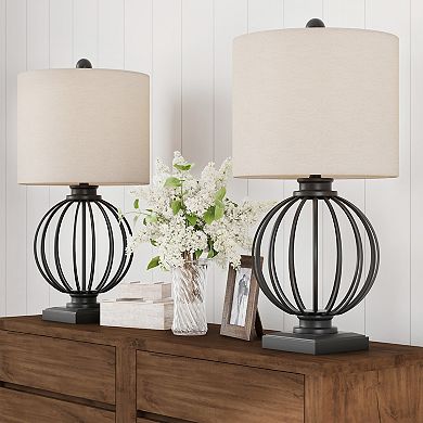Lavish Home Modern Table Lamps Set