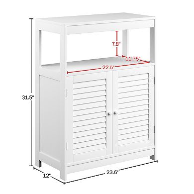 Lavish Home Storage Cabinet with Double Doors