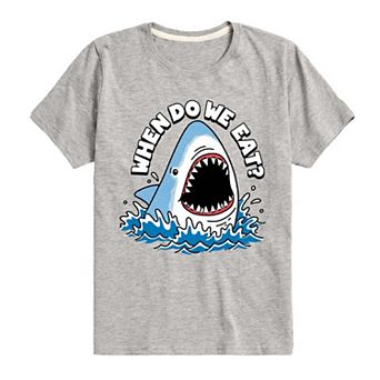 Boys 8-20 When Do We Eat Graphic Tee