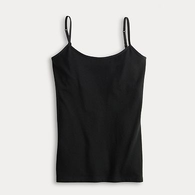 Juniors' SO® Shelf Bra Layering Cami