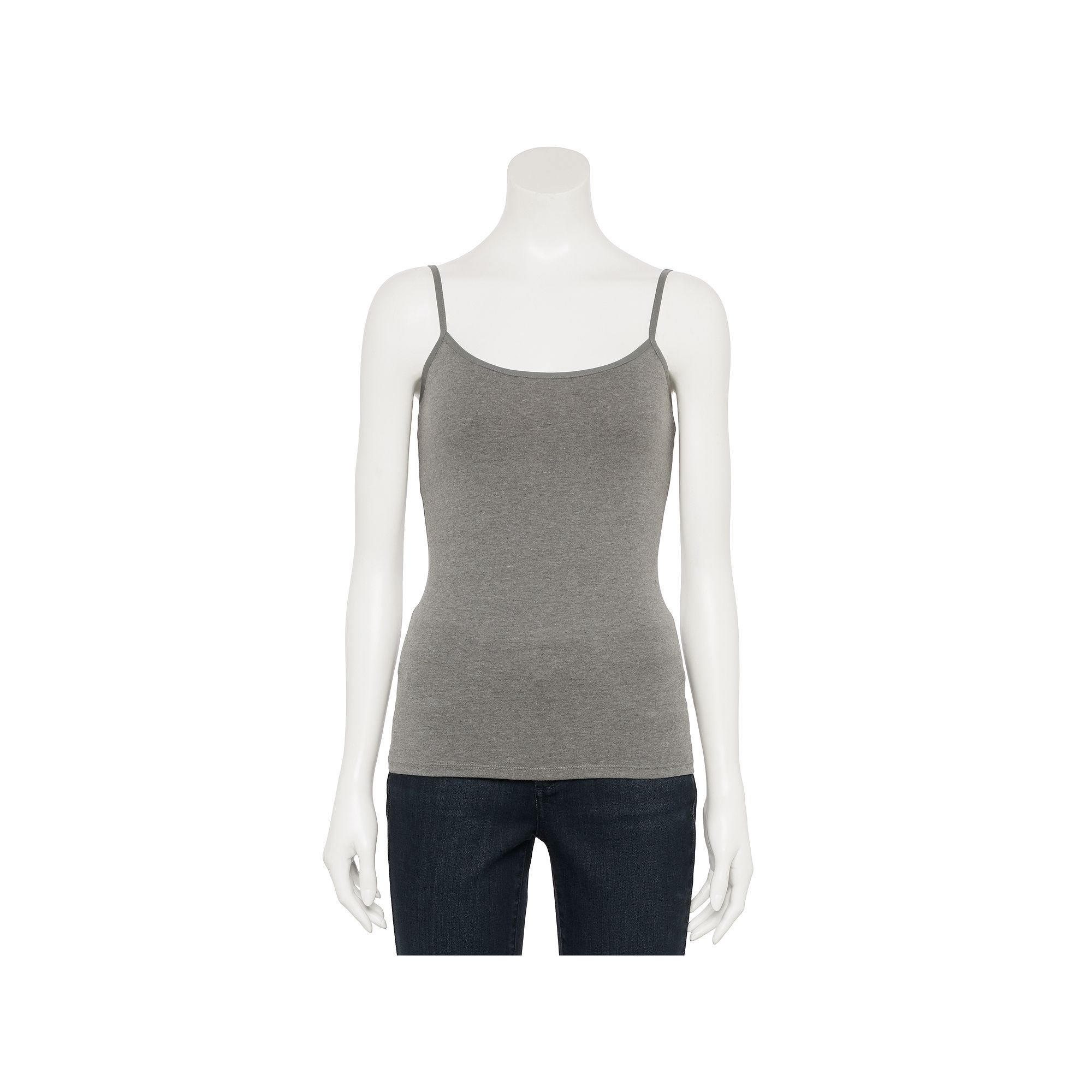 Juniors SO® Shelf Bra Layering Cami, Girls, Size: XS, Forged Iron