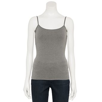 Juniors' SO® Shelf Bra Layering Cami