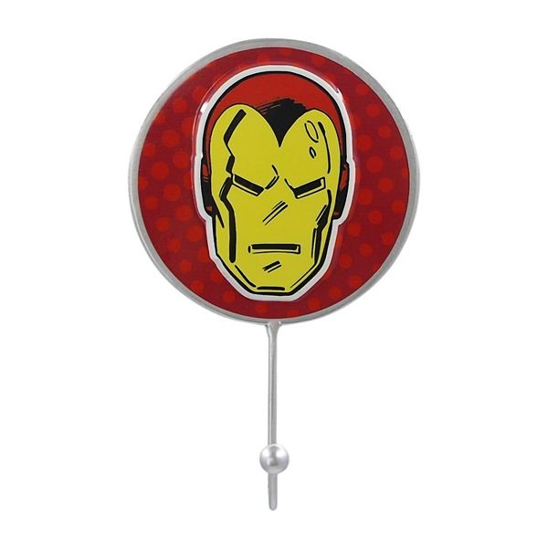 Big One Kids Marvel Metal Iron Man Wall Hook - Multi