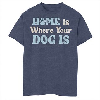 Boys 8-20 A Dog's Purpose Home Is Where Paw Print Graphic Tee
