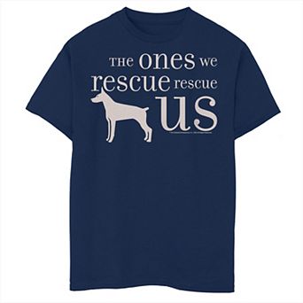 Boys 8-20 A Dog's Purpose The Ones We Rescue Silhouette Graphic Tee