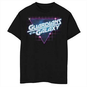 Boys 8-20 Marvel Guardians of the Galaxy Retro Logo Graphic Tee