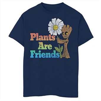 Boys 8-20 Marvel Guardians of the Galaxy Classic Baby Groot Plants Are Friends Graphic Tee