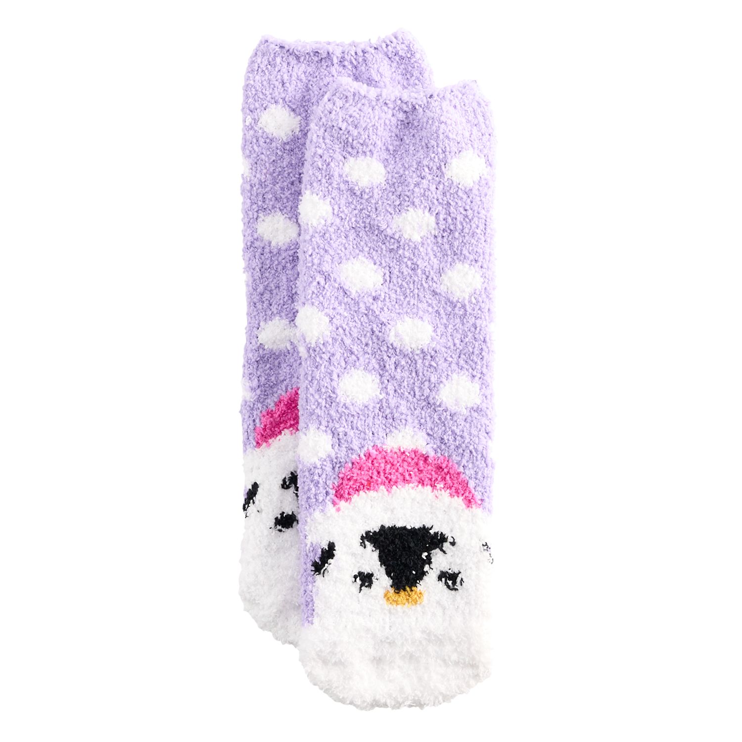 OLD NAVY GIRLS Cozy Printed Slipper Socks ~ Blue Daisy