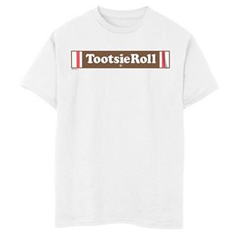 Boys 8-20 Tootsie Roll Strip Logo Graphic Tee