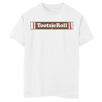 Boys 8-20 Tootsie Roll Strip Logo Graphic Tee