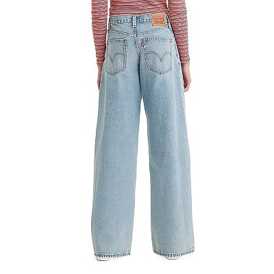 High water wide leg jeans levi's sale