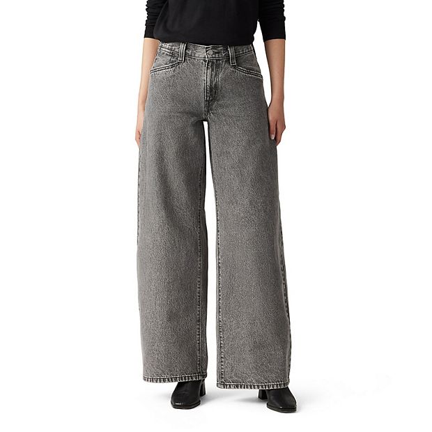 Levi s Women s 94 Baggy Wide Leg Relaxed Fit Denim Jeans Out and About Size 31