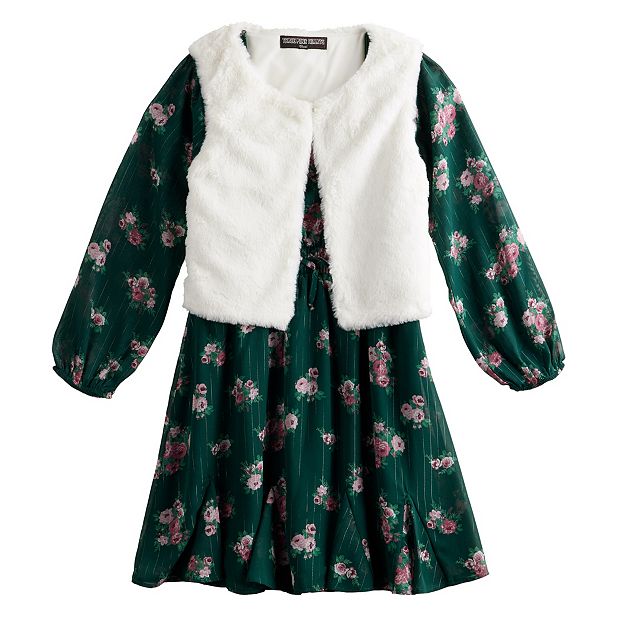 Girls christmas dress on sale kohls