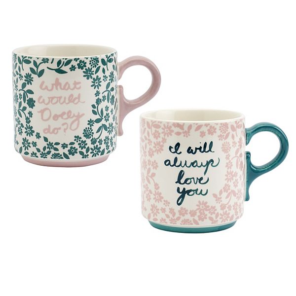 Sentiment Mugs Set of 2 Good Morning Mugs