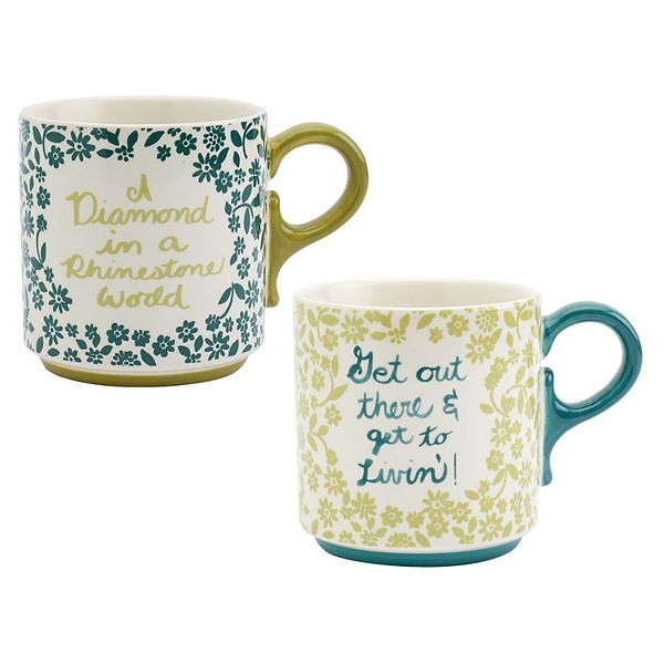 Sentiment Mugs Set of 2 Good Morning Mugs