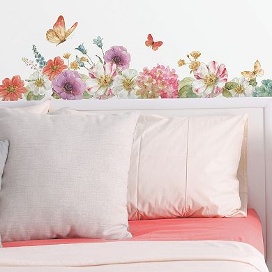 RoomMates Lisa Audit Garden Bouquet Peel & Stick Wall Decals