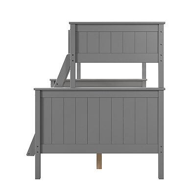 Linon Leah Twin-Over-Full Bunk Bed
