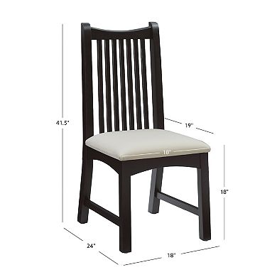 Linon Bonnie Chair 2-Piece Set