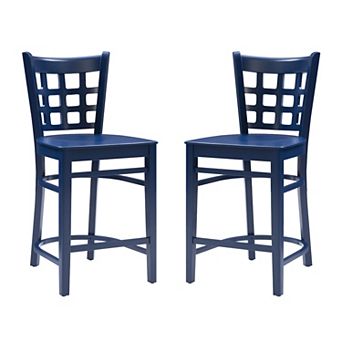 Linon Lola Counter Stool 2 pc Set