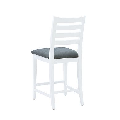 Linon Flynn Counter Stool 2-Piece Set