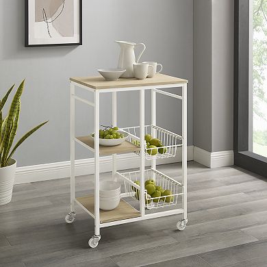 Linon Alicia Small Kitchen Cart