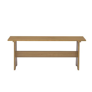 Linon Linson Large Backless Bench