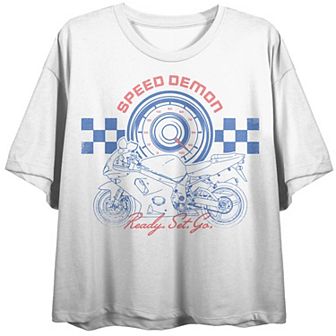 Juniors' Sportsbike Race Speed Graphic Tee