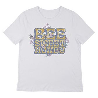 Juniors' Bee Sweet Graphic Tee
