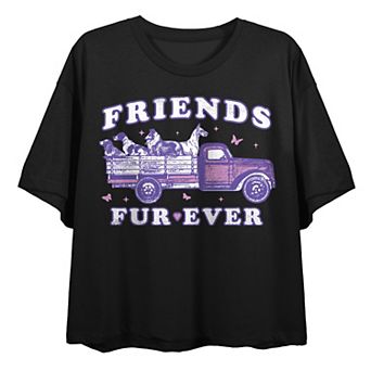 Juniors' Friends Fur Ever Graphic Tee