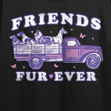 Juniors' Friends Fur Ever Graphic Tee