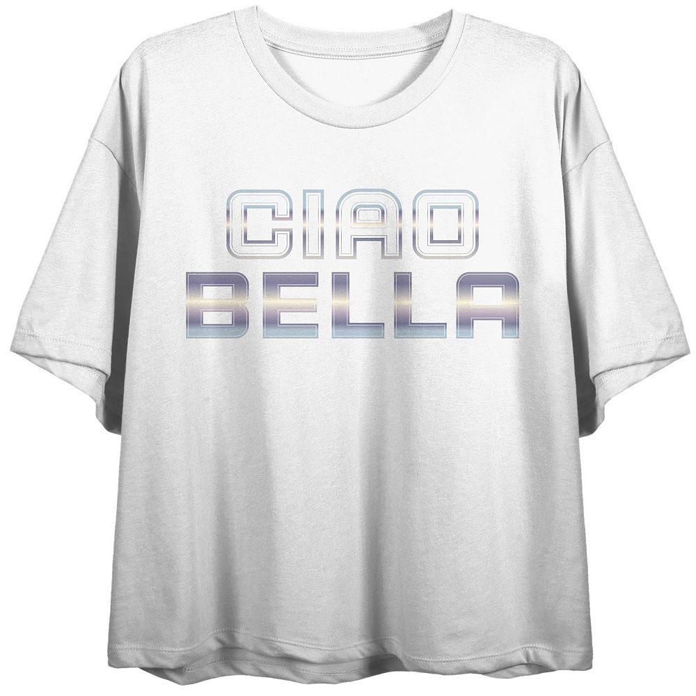 Ciao Bella Lemon Tee - White