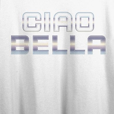 Juniors' Ciao Bella Graphic Tee