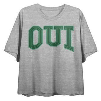 Juniors' French Oui Graphic Tee