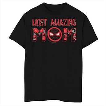 Boys 8-20 Marvel Mother's Day Spider-Man Most Amazing Mom Graphic Tee