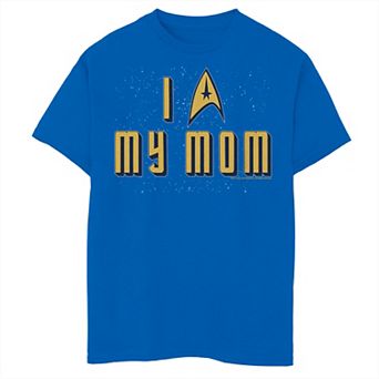 Boys 8-20 Star Trek Original Love My Trek Mom Graphic Tee