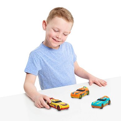 Just Play Hot Wheels Yellow Glow Rider