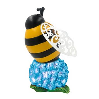 Evergreen Enterprises LED Solar Bug Zapper Honeybee Garden Statue