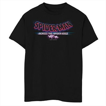 Boys 8-20 Marvel Spider-Man: Across the Spider-Verse Part One Title Graphic Tee