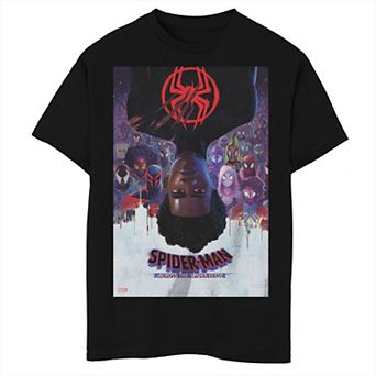 Boys 8-20 Marvel Spider-Man: Across the Spider-Verse Miles Poster Graphic Tee