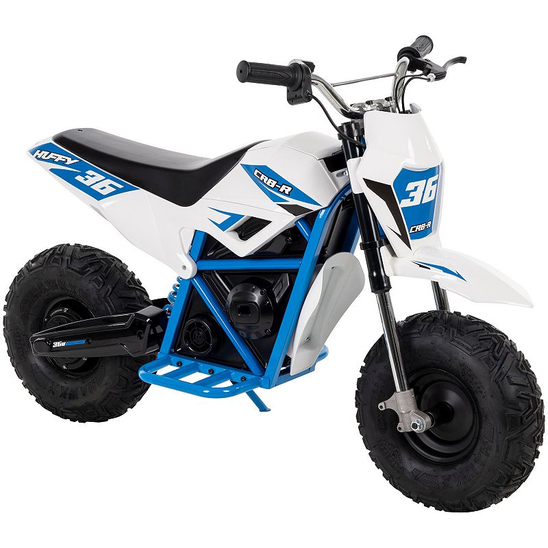 Huffy CR8-R Ride-On Mini Electric Bike, Multicolor