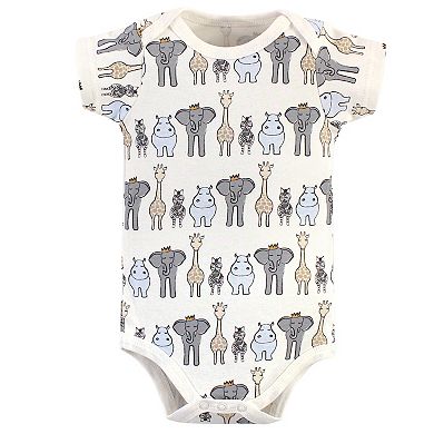 Infant Boy Cotton Bodysuits 3pk