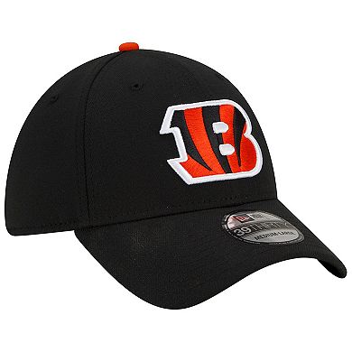Men's New Era Black Cincinnati Bengals Classic 39THIRTY Flex Hat