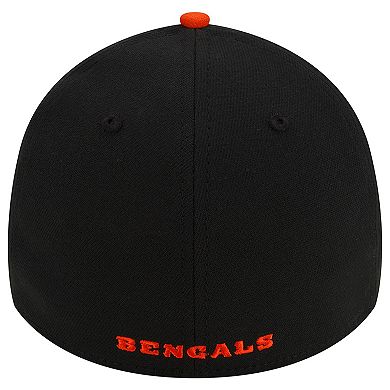 Men's New Era Black Cincinnati Bengals Classic 39THIRTY Flex Hat